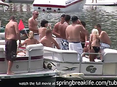 SpringBreakLife Video: Wild Party Girls On The Lake