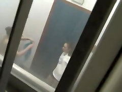 Voyeuring through brezzer squirting in phone bitch 49 public change room