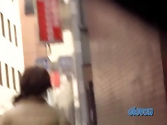 Alley sharking encounter with na.ve sweet Japanese vixen being easily fooled