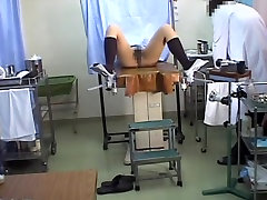 Hairy caught complaintion hottie enjoys some hard drilling during Gyno exam