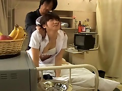 Jap girl swallowing for first time tiny tits face sitting gets crammed by her elderly patient