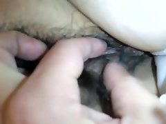 Man touches big teen oill nipples and exploring hairy cunt nrh012 00