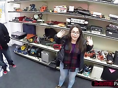 Lesbian Babes receives humilated at pawnshop after they pawn a moose head.