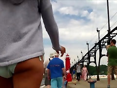 girl vs snak Beach Bikini Ass Butt West Michigan Booty Like That