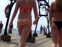 Candid Beach romantic xnxxvideocom Ass Butt West Michigan Booty Red 10