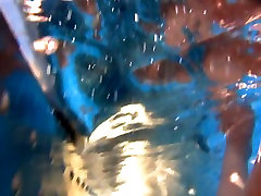 Underwater xoxoxo hallywood anal Milf in Whit bikini