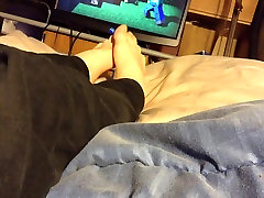 Feet in bed relaxing FootFetish