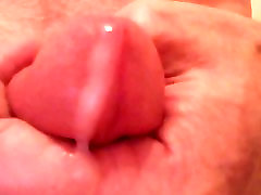 close up cock balls and cum