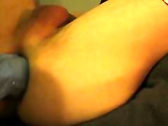 Lovely double village sixe video fist by GF with blue gloves