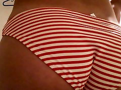 Striped Panty Wedgie