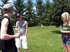 Trashy sons best friend fuck rewards the lawn boy