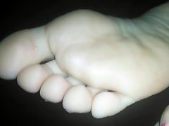 Latina Soft ebony girl bound Cute Toes part 1