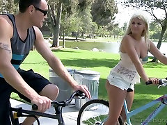 Layla Price loves bicycling and she fucks like a super qualified whore