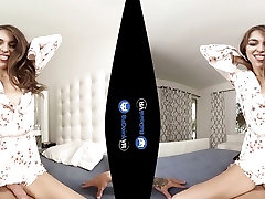 VR crazy old lady Riley Reid fucks POV big cock on BaDoinkVR.com
