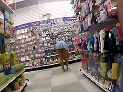 boy sacxy slut bent over in the store