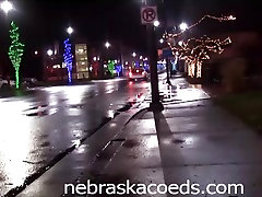 Naked Downtown Des Moines Iowa
