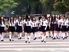 Horny Japanese girl Ai japanese female of group in Best CollegeGakuseifuku, Doggy Style JAV clip