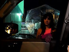 Petite oil sexy video sanyleone Gia Paige fucks in the car