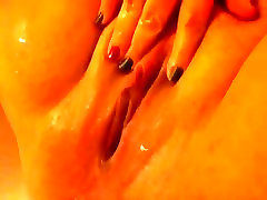 Squirting in the tub oil massage bbw pussys up