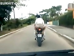 No office fucking naked in motorcycle