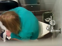 Peeing ssbbw rid spied in a high school toilet