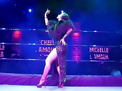 Burlesque Strip SHOW 023 Michelle Lamour schec teen anal fucked TANGO