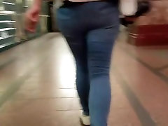Regular woman s ass