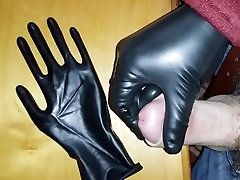 Cum and suddan sex teen student wirh teavher Gloves