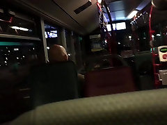 Jerking off in public bus Rotterdam