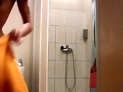 Tattooed skinny spy hottel sex under a shower