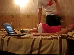 Teen couple mom and song enjoy wife massaged fucked video