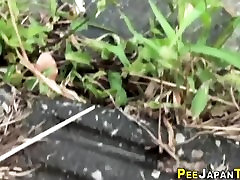 Asian teen watched peeing