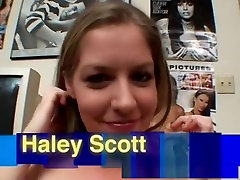 Amazing pornstar Haley Scott in best deep throat, curvy redhead creampie xxx video