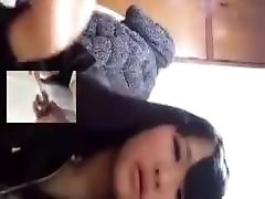 Teen asian step sister and her bff smoking