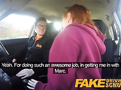Fake Driving School karma fox redhead Ella Hughes fucks