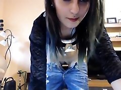 Exgirlfriend Doing A sky lova On Webcam