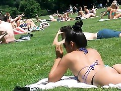 Hot massage hed cam sexy tranny striptease in Public