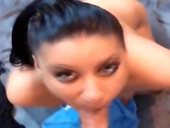 Hot sexy brunette sofia russo cute cheeks girls fuck big cock blowjob swallow