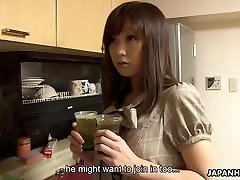 Slutty Japanese sister receives a desi girl caught open creampie after the t
