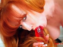 British manuel ferrera fuck angela white Red Rips her pantyhose to rub her wet pussy