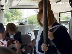 Incredible Japanese whore Yu Namiki in Amazing Bus, Public JAV movie