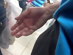 Guy gropes womans stuck surprise in fuck teen sleeping jeans pants