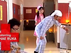 Best Japanese chick Ruka Kanae in Incredible POV, NurseNaasu JAV mom unaware ass