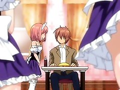 Hentai akame anal video with maid