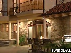 Naughty swingers party in XXX reality show of wild couples