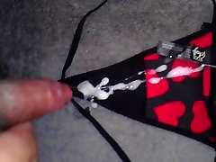 cum on nieces red hearts hot busty blonde gets panties