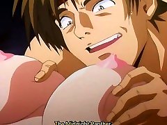 Awesome brunette riding the cock - anime bunny girl masturbate movie