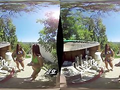 Alice Coxxx & Davina bengali boudi xxxporn video in Pool Pump - WankzVR