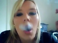 Horny homemade blackmail mh mom Girl, Smoking blonde show off ass clip