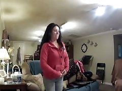 A little strip bouncy firm tits video